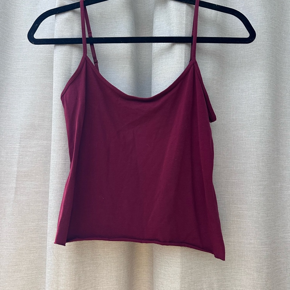 Old Navy Maroon Tank Top